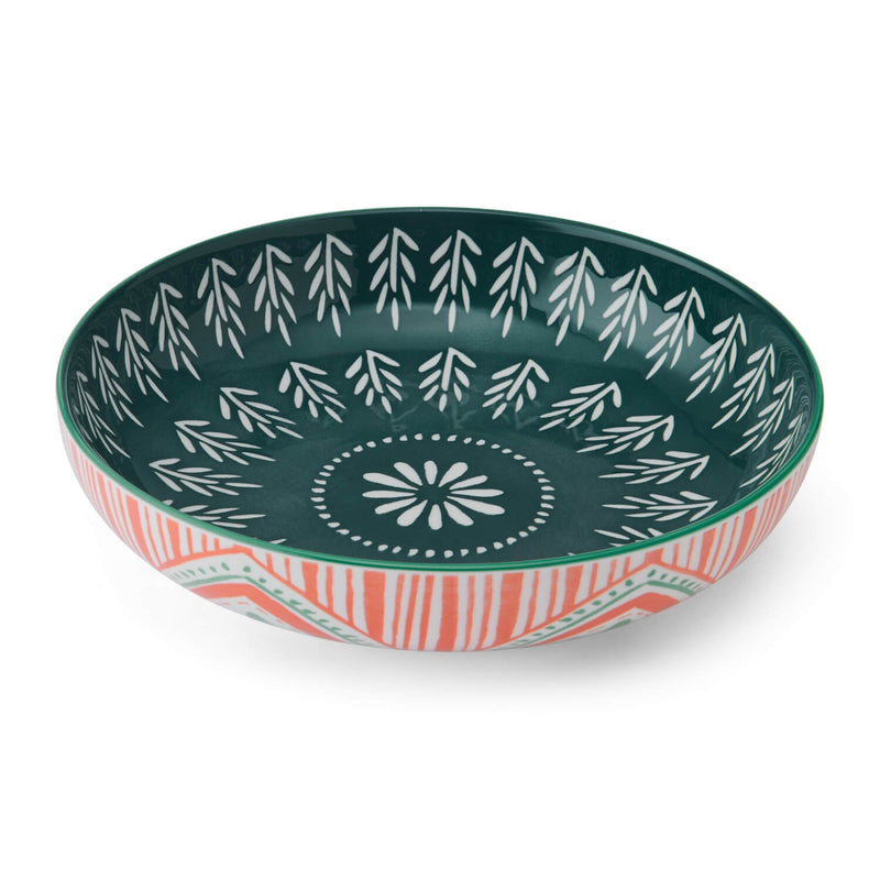 Mikasa 21cm Stoneware Pasta Bowl - Folk