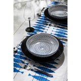 Mikasa 21cm Stoneware Pasta Bowl - Blue Mediterranean