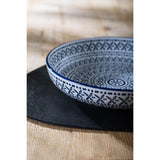 Mikasa 21cm Stoneware Pasta Bowl - Blue Mediterranean