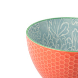 Mikasa Stoneware 330ml Mug - Grey Floral