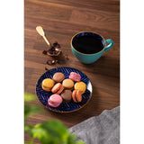 Mikasa Stoneware 330ml Mug - Indigo Chevron