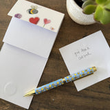 Alex Clark Mini Magnetic Notepad - Floral Bee