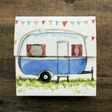 Alex Clark Mini Magnetic Close Notepad - Caravan