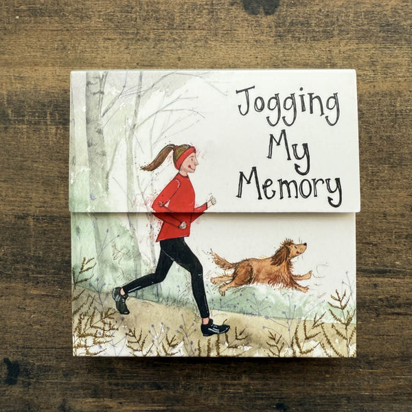 Alex Clark Mini Magnetic Note Pad - Jogging My Memory