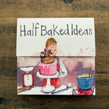 Alex Clark Mini Magnetic Notepad - Half Baked Ideas
