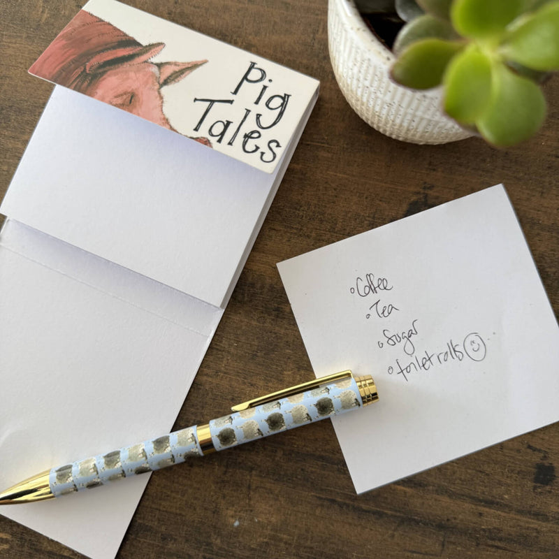 Alex Clark Mini Magnetic Note Pad - Pig Tales