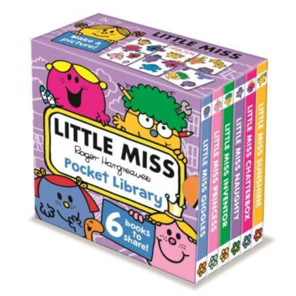 Little Miss Pocket Library - Set Of 6 Story Books