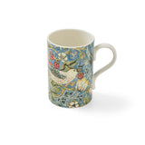 Morris & Co Strawberry Thief 340ml Porcelain Mug - Indigo