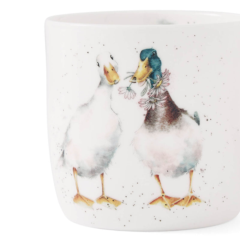 Wrendale Designs by Hannah Dale Fine China 310ml Mug - Duck Love