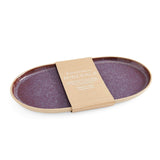 Portmeirion Minerals Stoneware 35cm Large Oval Platter - Amethyst