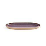 Portmeirion Minerals Stoneware 30.4cm Medium Oval Platter - Amethyst