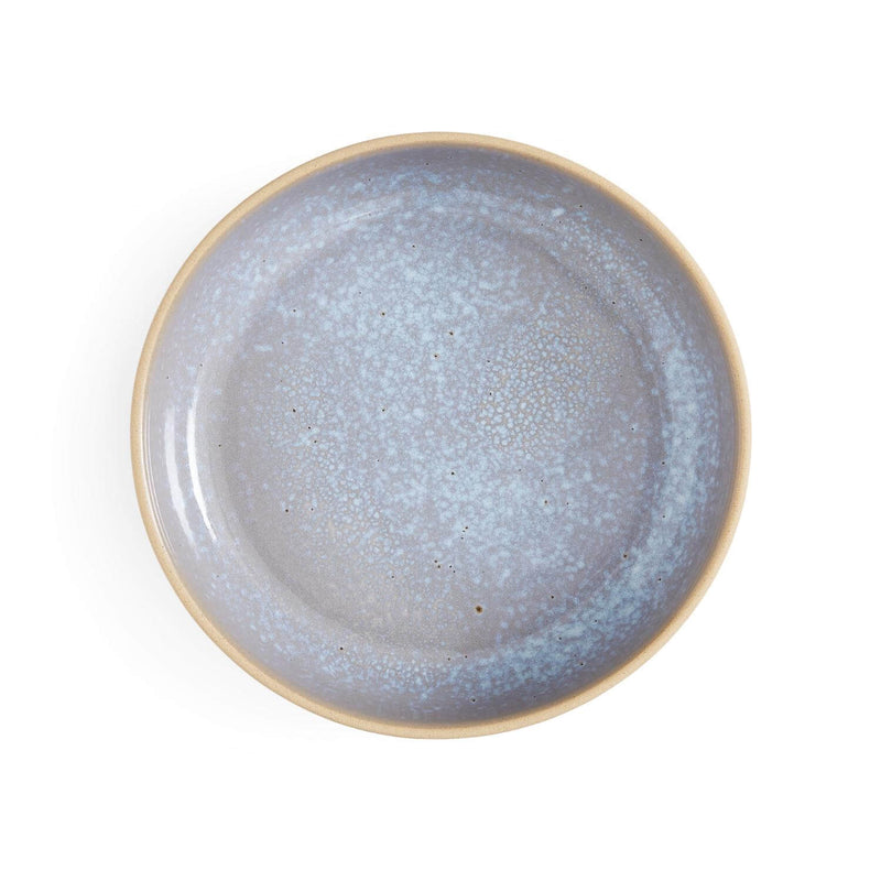 Portmeirion Minerals Stoneware 22.2cm Low Bowl - Aquamarine