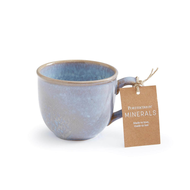 Portmeirion Minerals Stoneware 300ml Mug - Aquamarine