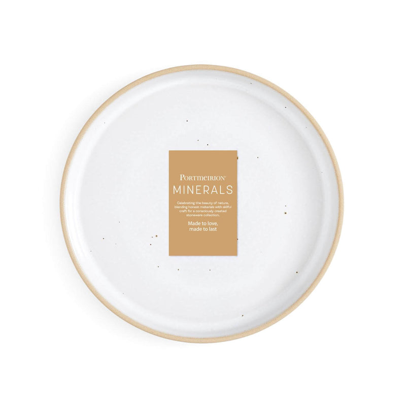 Portmeirion Minerals Stoneware 21.7cm Side Plate - Moonstone