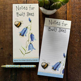 Alex Clark Magnetic To Do List - Bees & Harebells
