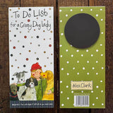 Alex Clark Magnetic To Do List - Crazy Dog Lady