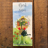 Alex Clark Magnetic To Do List - Floral Notes