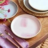 Portmeirion Minerals Stoneware 21.7cm Side Plate - Rose Quartz