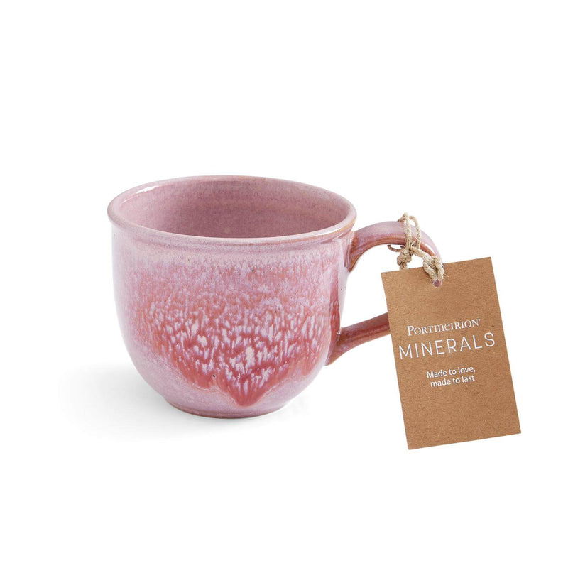 Portmeirion Minerals Stoneware 300ml Mug - Rose Quartz