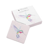Wrendale Designs by Hannah Dale Compact Mirror - Wisteria Wishes - Hummingbird