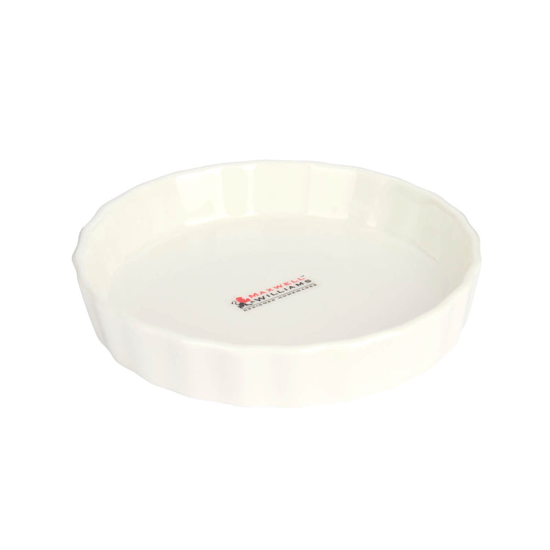 Maxwell & Williams Basics 13cm Flan Dish - White