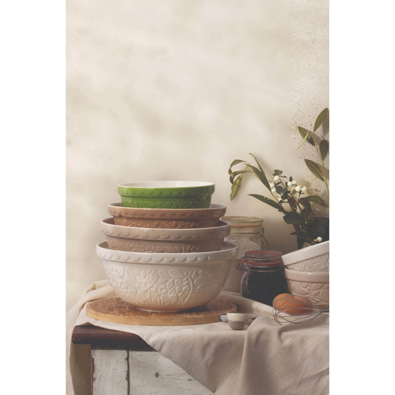 Mason Cash In The Forest 29cm Stoneware Mixing Bowl - Grey, Fox