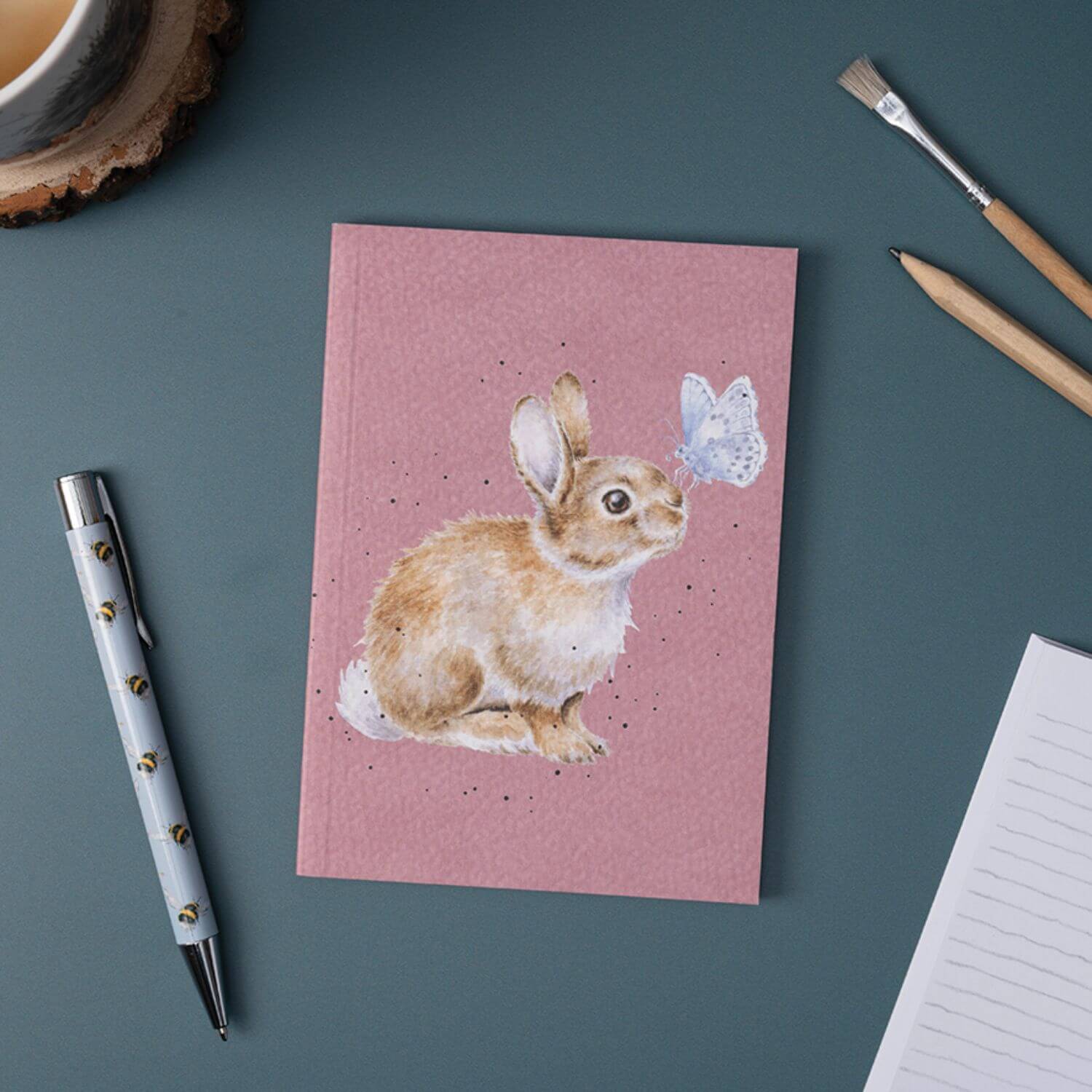 Wrendale Rabbit Pad Buy Wrendale Designs | A6 Notebook - I Spy A Butterfly - Rabbit ...
