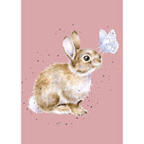 Wrendale Designs by Hannah Dale A6 Notebook - I Spy A Butterfly - Rabbit