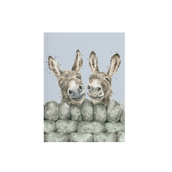 Wrendale Designs by Hannah Dale A6 Notebook - Hee Haw - Donkey