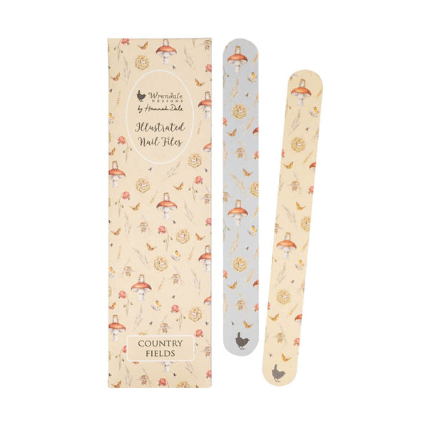 Wrendale Designs by Hannah Dale Nail File Set - Country Fields