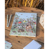 Wrendale Designs by Hannah Dale Nature A4 Sketchbook - Hidden in the Hedgerow