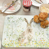 National Trust Small Glass Worktop Protector - Hare