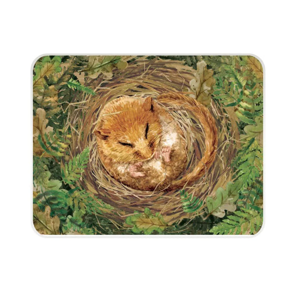 National Trust Medium Glass Worktop Protector - Dormouse