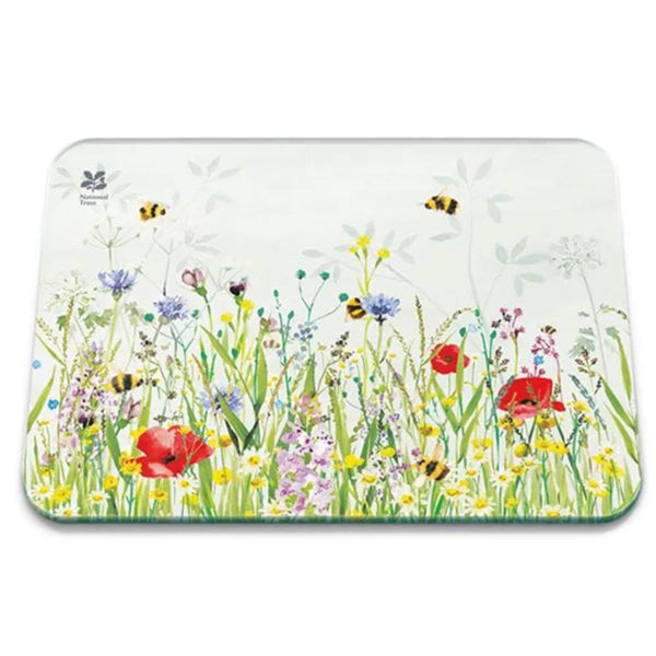 National Trust Large Glass Worktop Protector - Bees
