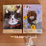 Alex Clark Pack Of 10 Notecard Wallet - Klaus & Willow