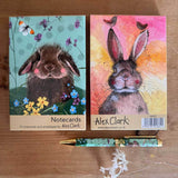 Alex Clark Pack Of 10 Notecard Wallet - Bramble & Hannah