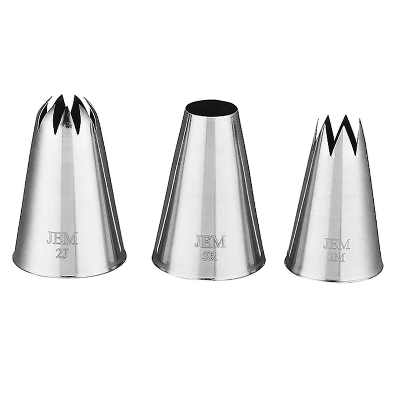 Buy JEM | Set of 3 Icing Nozzles - Large Cupcake Collection – Potters ...