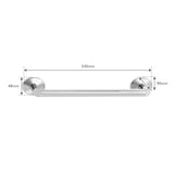 Robert Welch Oblique 18|10 Stainless Steel Short Towel Rail