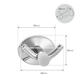 Robert Welch Oblique 18|10 Stainless Steel Double Robe Hook