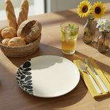 Orla Kiely Sycamore Stripe Dinner Plate - Black