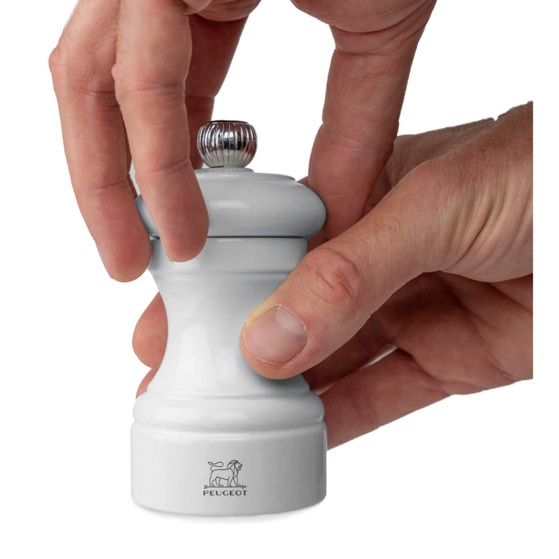 Peugeot Bistro 10cm Pepper Mill -  Pearl Grey