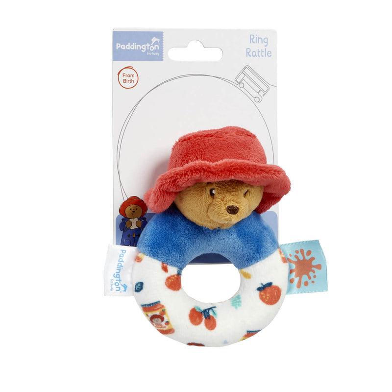Paddington Bear Baby Ring Rattle