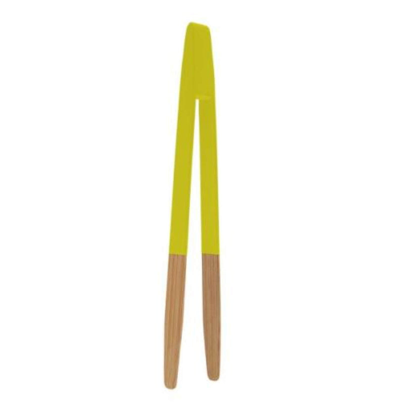 Pebbly Bamboo Magnetic Toast Tongs - Assorted