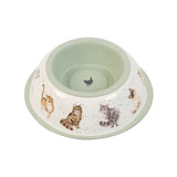 Wrendale Designs by Hannah Dale Stainless 20cm Cat Bowl