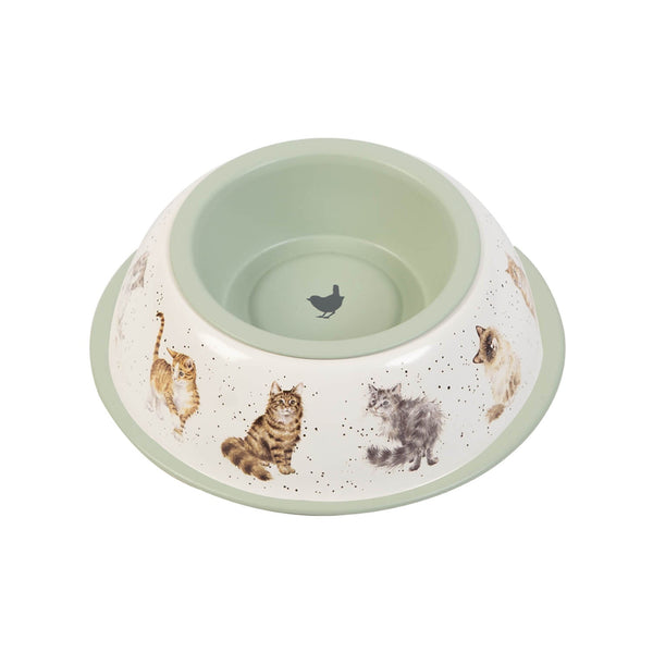 Wrendale Designs by Hannah Dale Stainless 20cm Cat Bowl