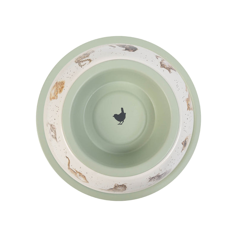 Wrendale Designs by Hannah Dale Stainless 20cm Cat Bowl