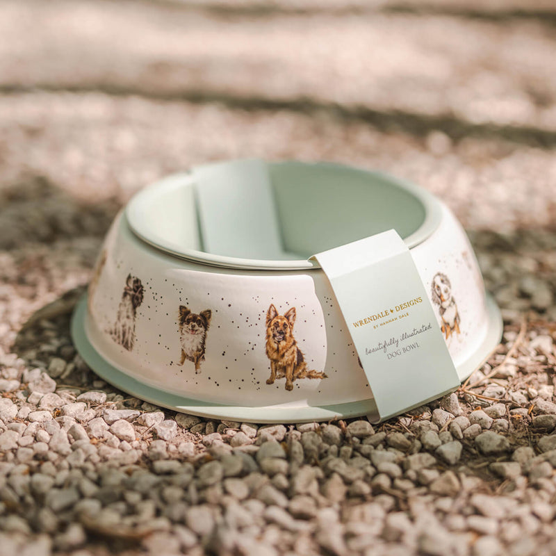 Wrendale Designs by Hannah Dale Stainless 25.5cm Dog Bowl