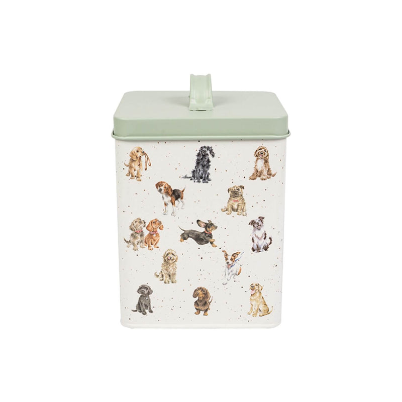 Wrendale Designs by Hannah Dale Square Dog Treat Tin