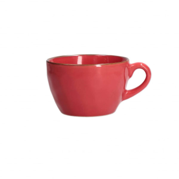 Rose & Tulipani Concerto Corallo Coral Red Breakfast Cup - 420ml