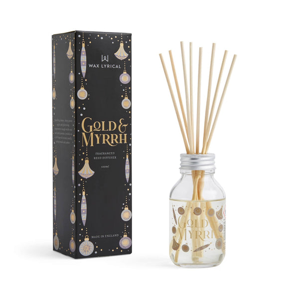 Wax Lyrical 100ml Reed Diffuser - Gold & Myrrh